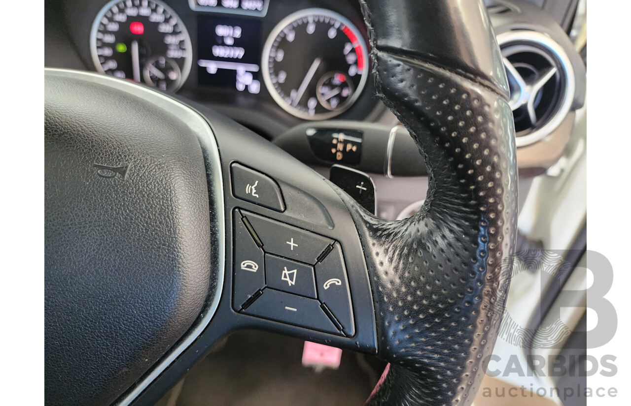 7/2012 Mercedes-Benz B200 BE 246 5d Hatchback White 1.6L