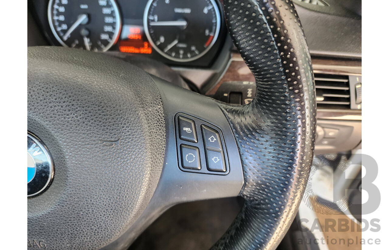 9/2011 Bmw 3 20d E92 MY11 2d Coupe White 2.0L