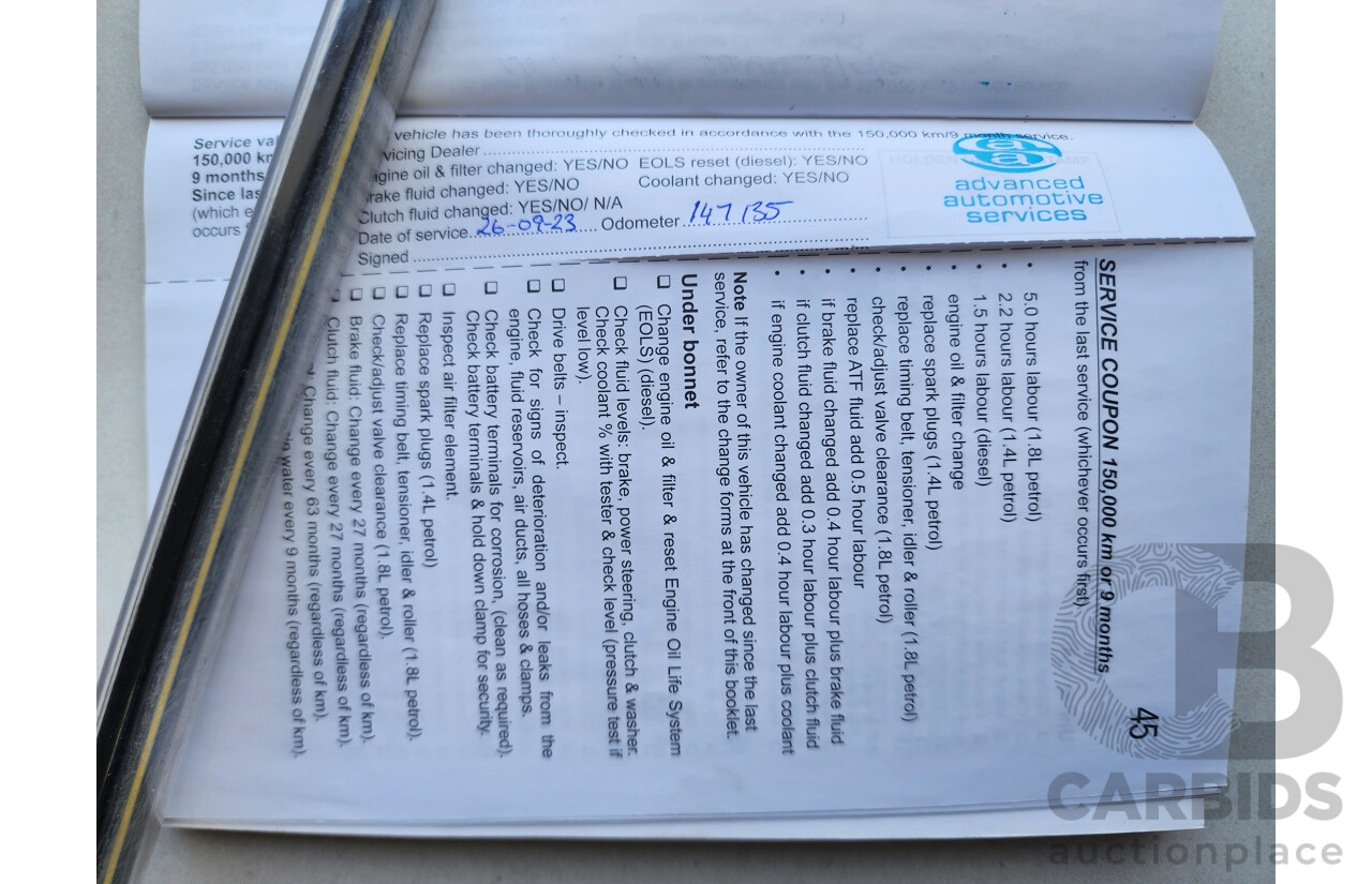 11/2012 Holden Cruze CD Equipe JH MY13 4d Sedan Grey 1.8L