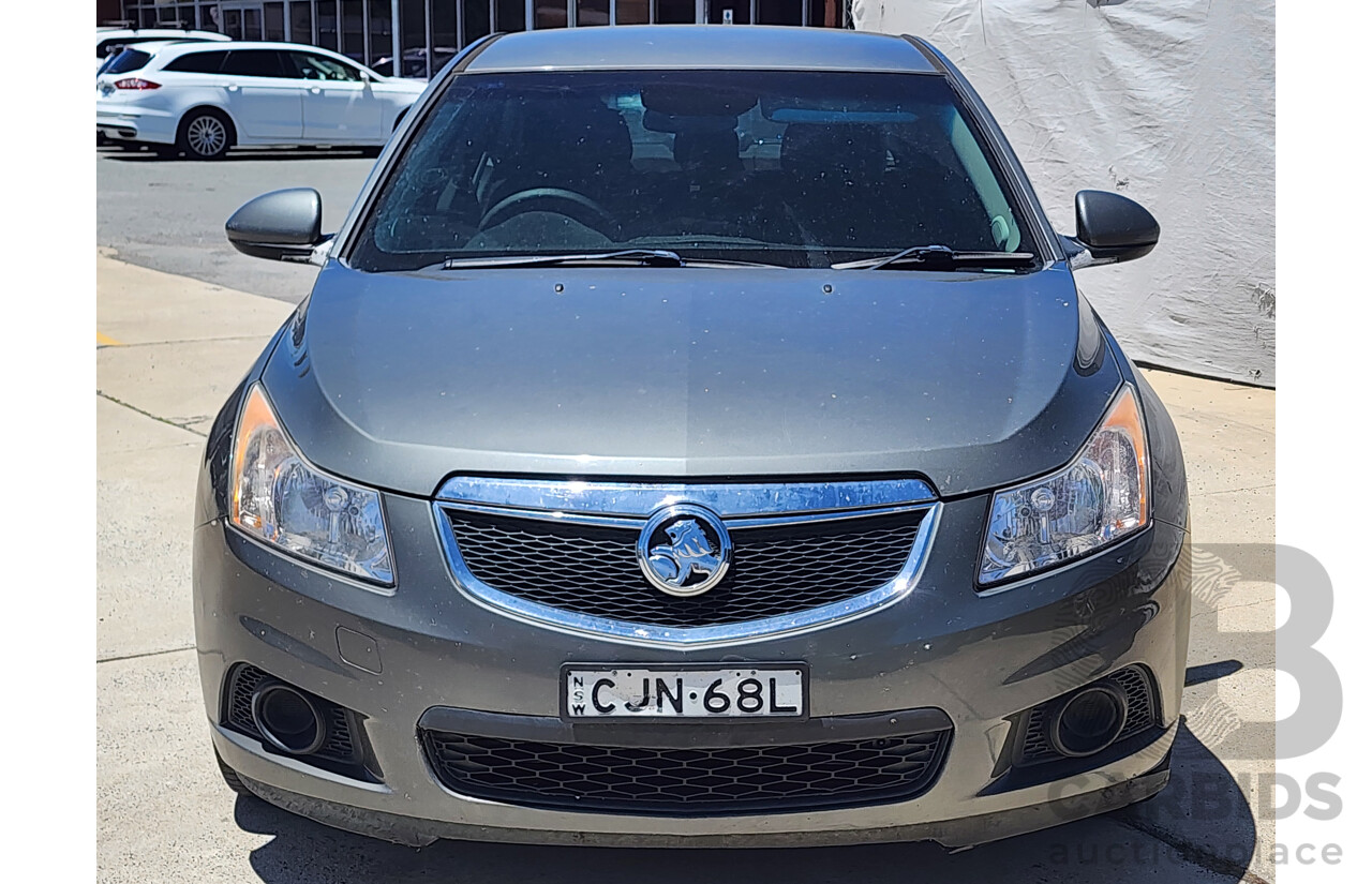 11/2012 Holden Cruze CD Equipe JH MY13 4d Sedan Grey 1.8L