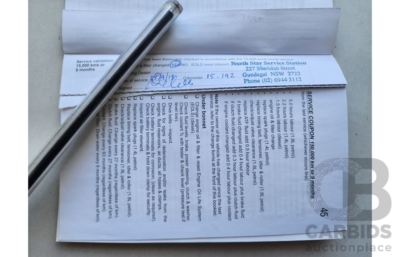 11/2012 Holden Cruze CD Equipe JH MY13 4d Sedan Grey 1.8L