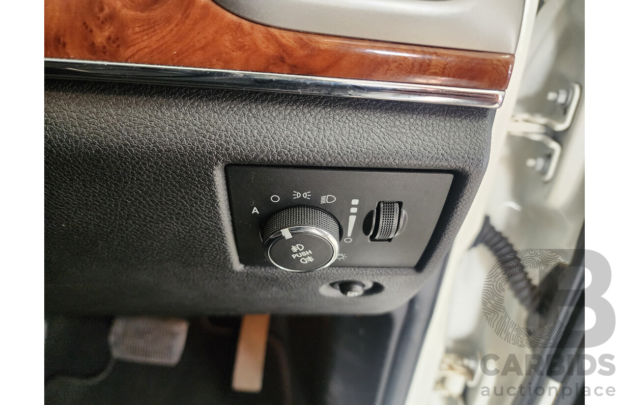 11/2011 Jeep Grand Cherokee Limited (4x4) WK 4d Wagon White 3.6L