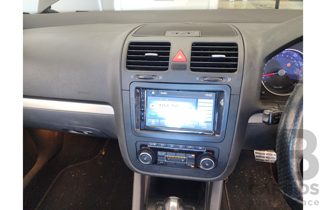 8/2006 Volkswagen Golf GTi 1K 5d Hatchback Black 2.0L