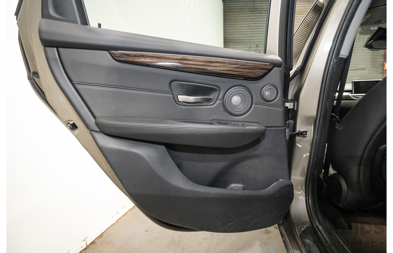 6/2017 BMW 220i Active Tourer Luxury Line F45 MY18 4D Wagon Sparkling Brown Metallic Turbo 2.0L