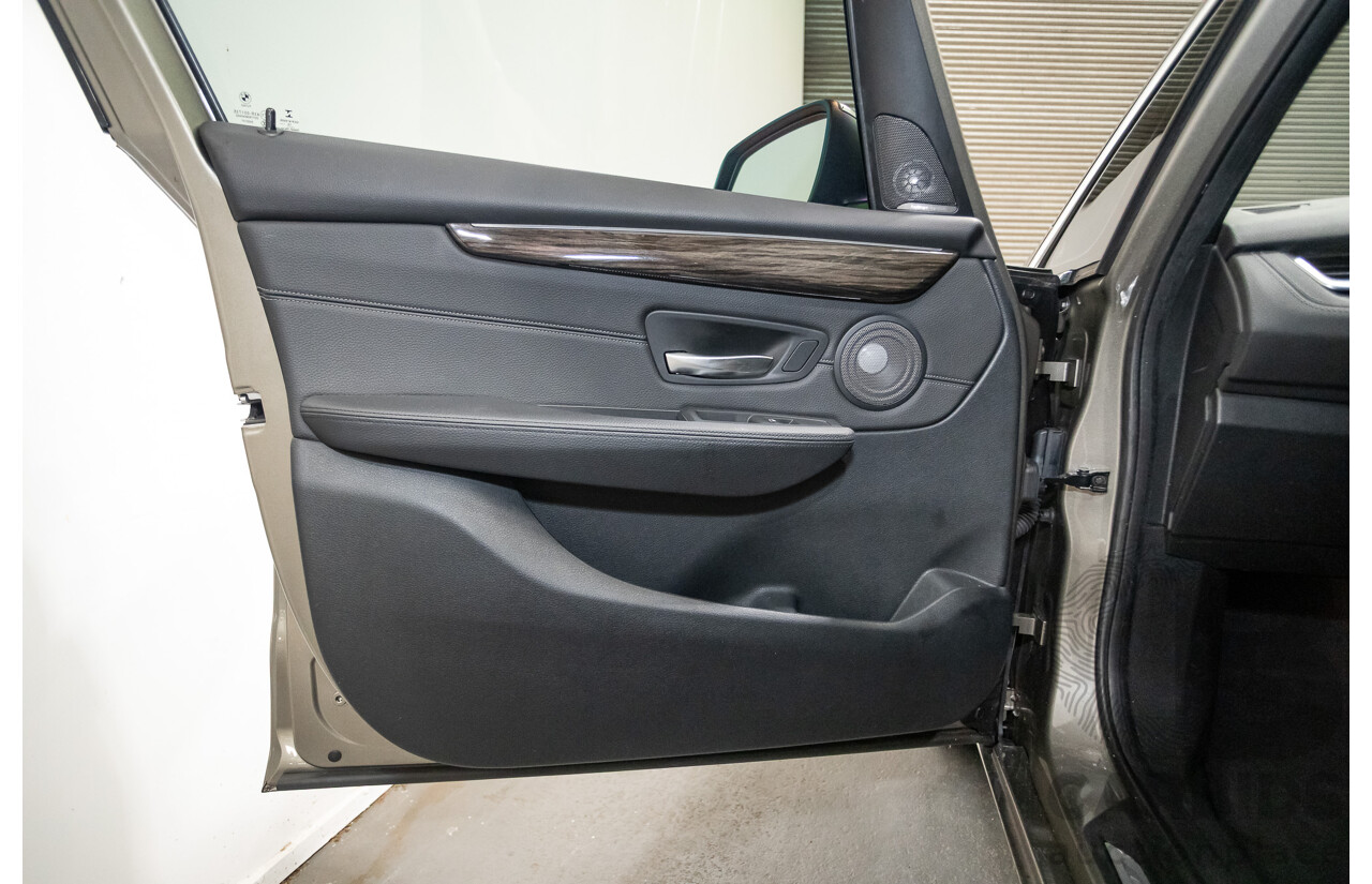 6/2017 BMW 220i Active Tourer Luxury Line F45 MY18 4D Wagon Sparkling Brown Metallic Turbo 2.0L