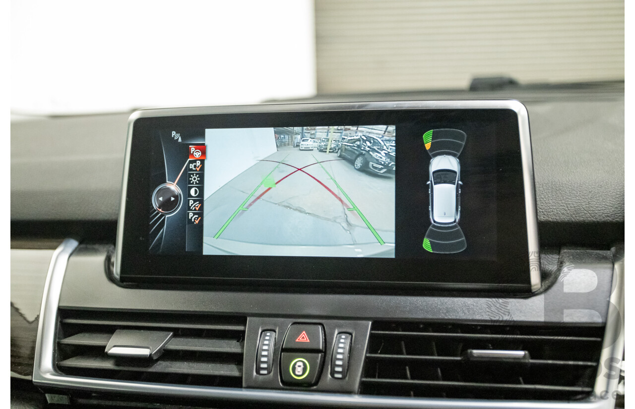 6/2017 BMW 220i Active Tourer Luxury Line F45 MY18 4D Wagon Sparkling Brown Metallic Turbo 2.0L