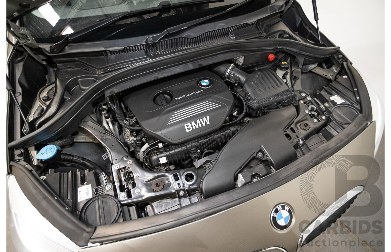 6/2017 BMW 220i Active Tourer Luxury Line F45 MY18 4D Wagon Sparkling Brown Metallic Turbo 2.0L