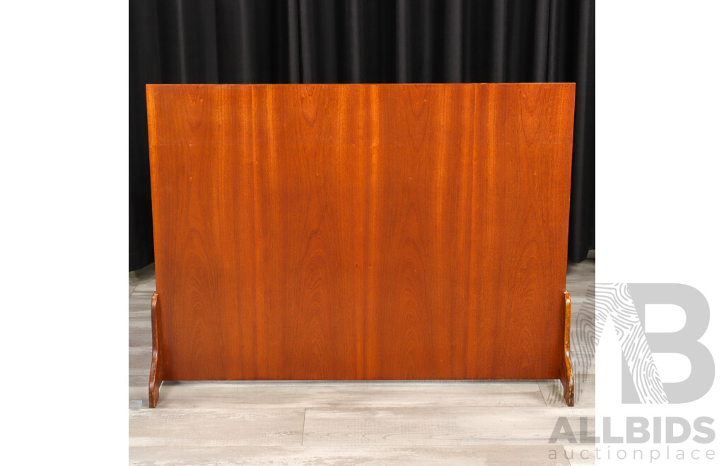 Large Mahogany Spark Screen