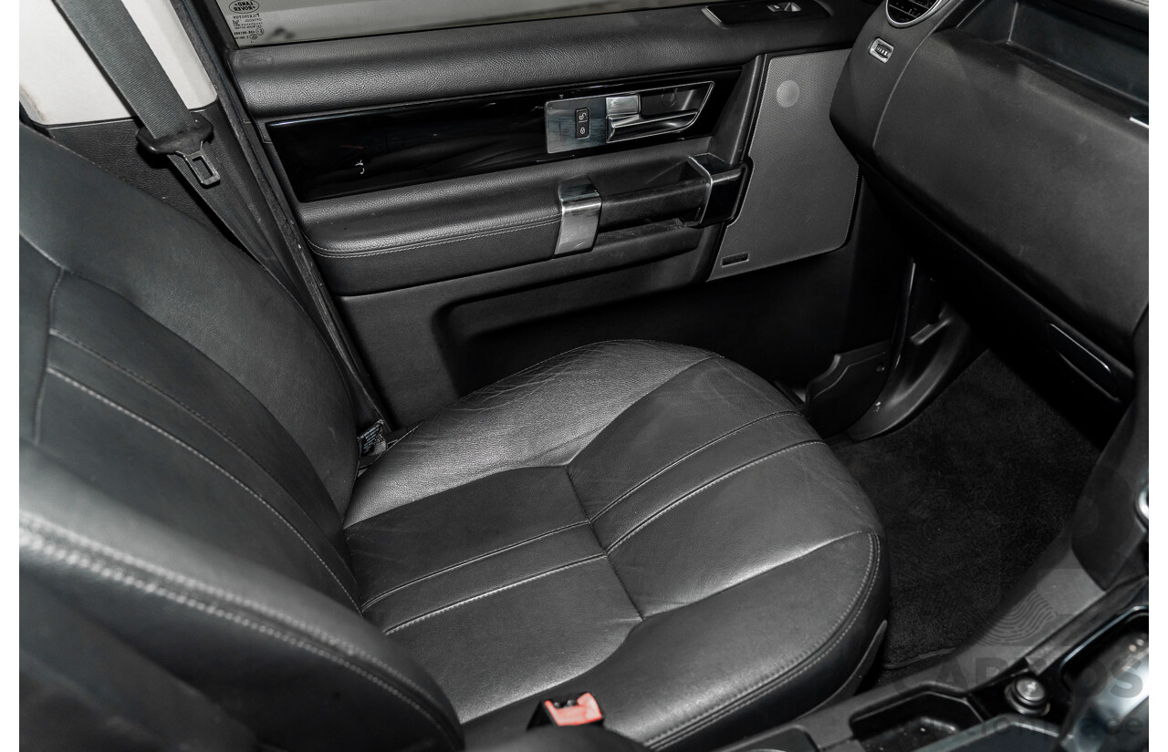 5/2012 Land Rover Discovery 4 3.0 SDV6 HSE MY12 4d Wagon Fuji White Turbo Diesel V6 3.0L - 7 Seater