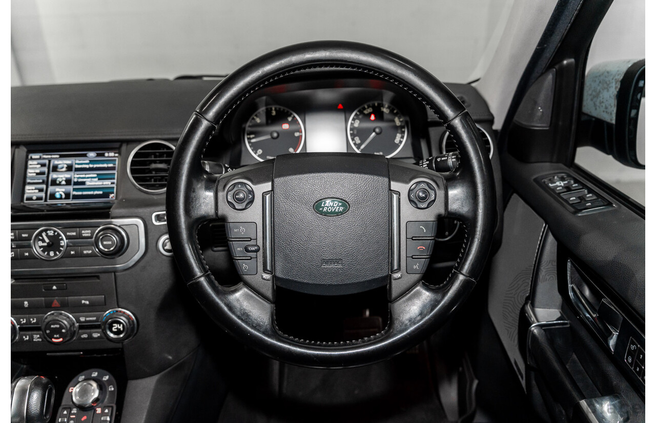 5/2012 Land Rover Discovery 4 3.0 SDV6 HSE MY12 4d Wagon Fuji White Turbo Diesel V6 3.0L - 7 Seater