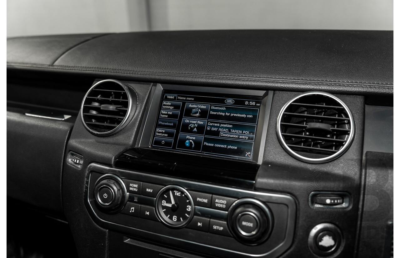 5/2012 Land Rover Discovery 4 3.0 SDV6 HSE MY12 4d Wagon Fuji White Turbo Diesel V6 3.0L - 7 Seater