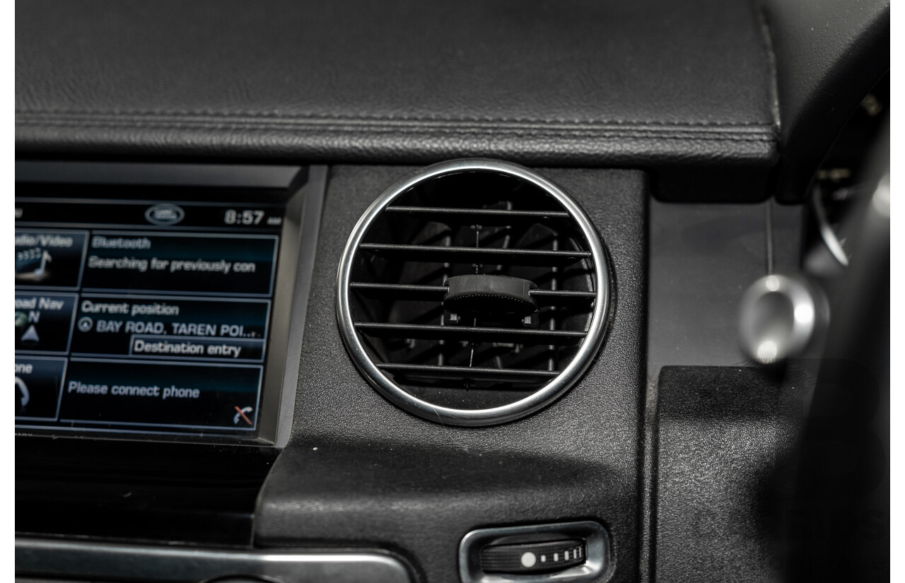 5/2012 Land Rover Discovery 4 3.0 SDV6 HSE MY12 4d Wagon Fuji White Turbo Diesel V6 3.0L - 7 Seater