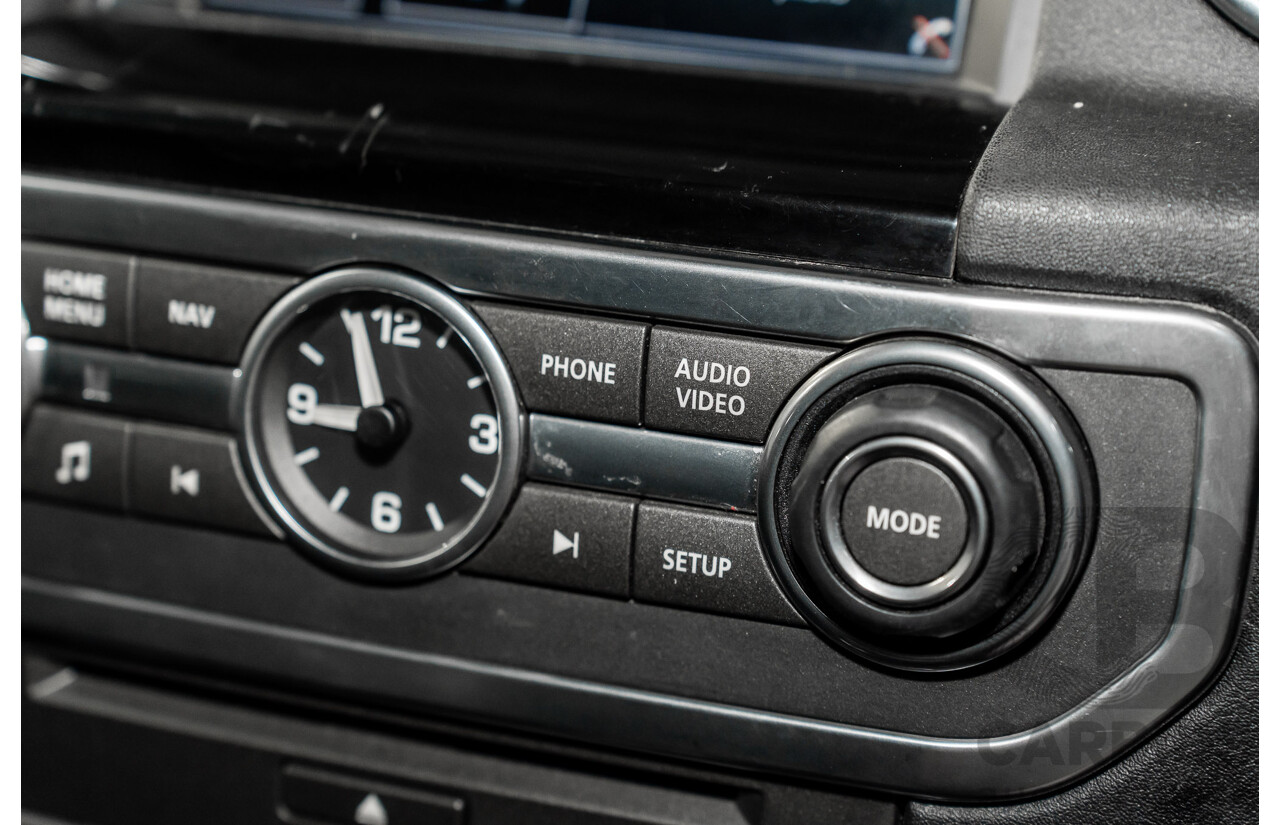 5/2012 Land Rover Discovery 4 3.0 SDV6 HSE MY12 4d Wagon Fuji White Turbo Diesel V6 3.0L - 7 Seater