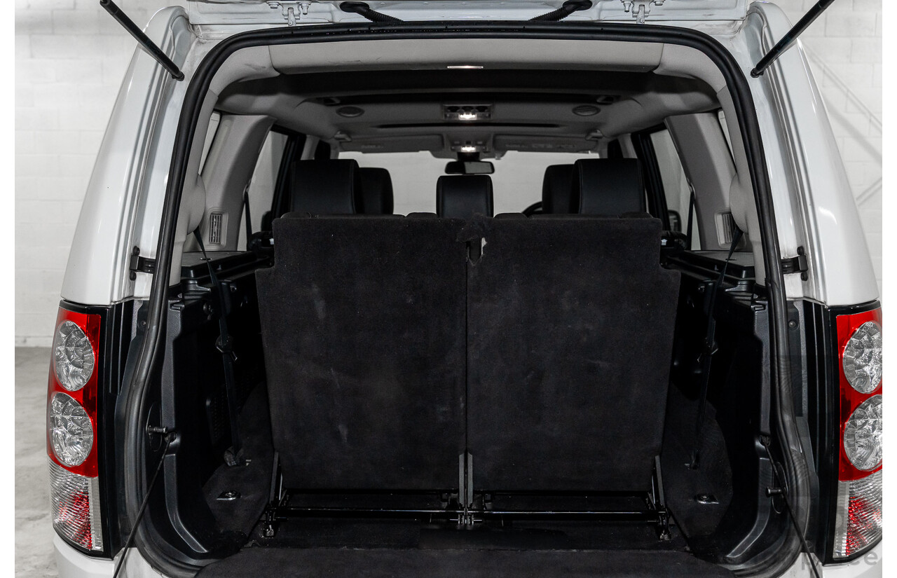 5/2012 Land Rover Discovery 4 3.0 SDV6 HSE MY12 4d Wagon Fuji White Turbo Diesel V6 3.0L - 7 Seater