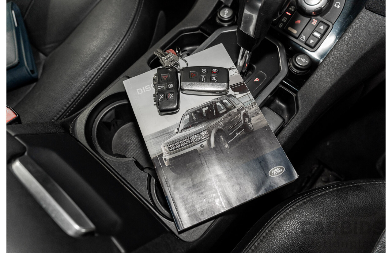 5/2012 Land Rover Discovery 4 3.0 SDV6 HSE MY12 4d Wagon Fuji White Turbo Diesel V6 3.0L - 7 Seater