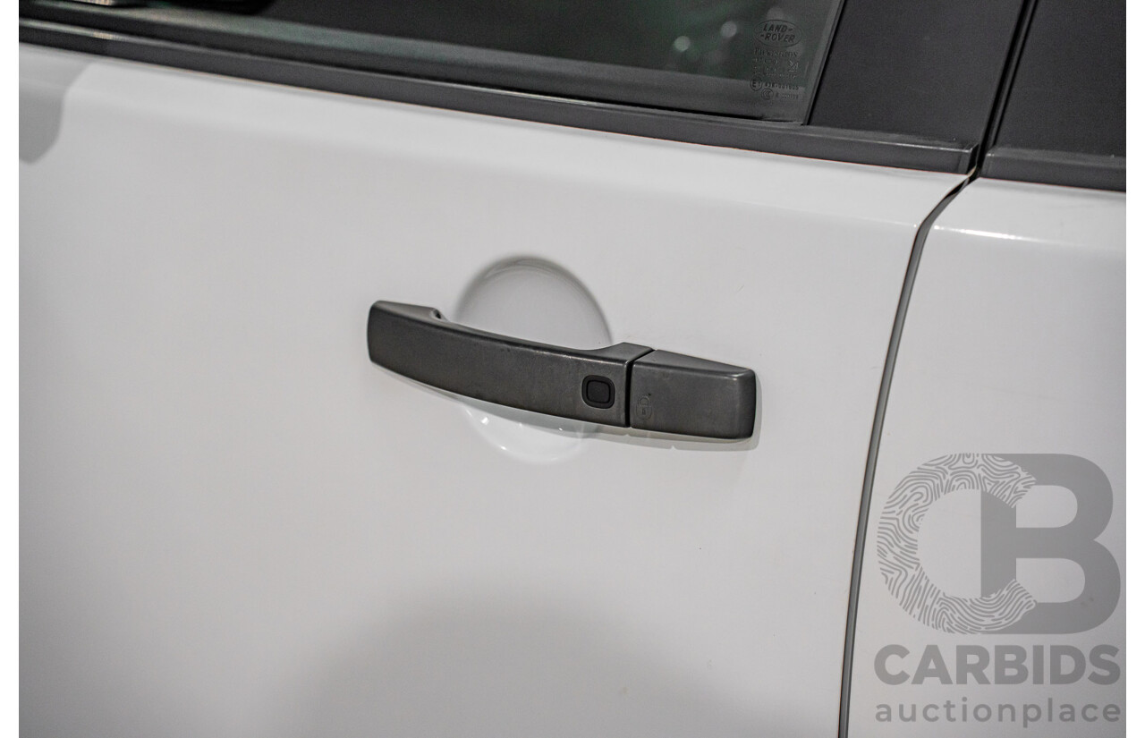 5/2012 Land Rover Discovery 4 3.0 SDV6 HSE MY12 4d Wagon Fuji White Turbo Diesel V6 3.0L - 7 Seater