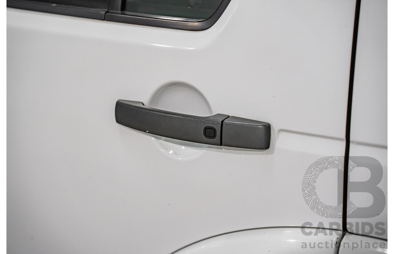 5/2012 Land Rover Discovery 4 3.0 SDV6 HSE MY12 4d Wagon Fuji White Turbo Diesel V6 3.0L - 7 Seater