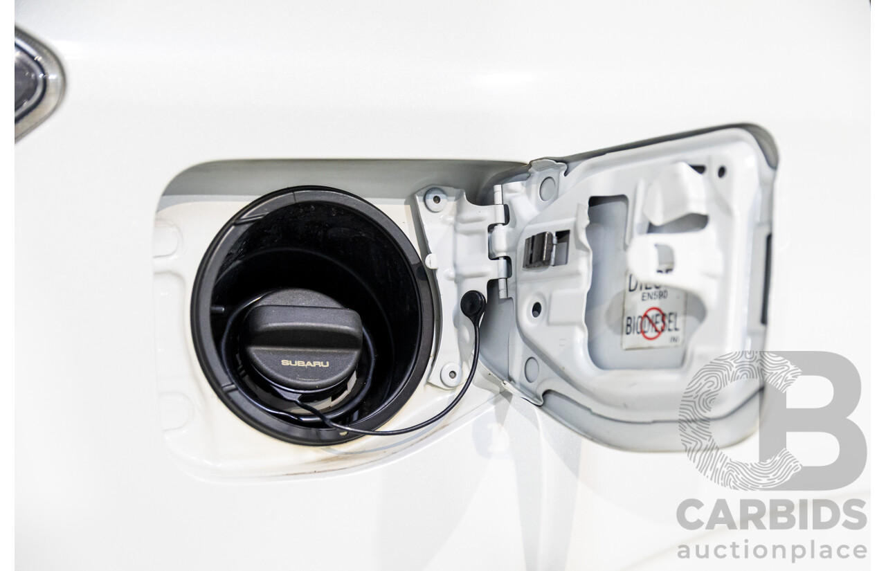 03/2016 Subaru Forester 2.0D-L (AWD) MY16 4d Wagon Crystal White Turbo Diesel 2.0L