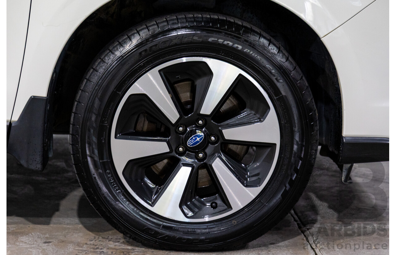 03/2016 Subaru Forester 2.0D-L (AWD) MY16 4d Wagon Crystal White Turbo Diesel 2.0L