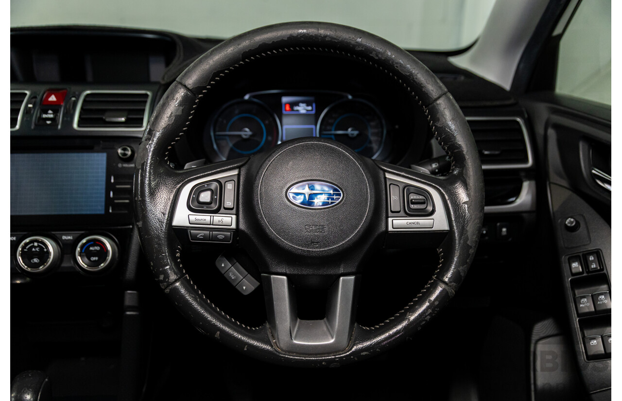 03/2016 Subaru Forester 2.0D-L (AWD) MY16 4d Wagon Crystal White Turbo Diesel 2.0L