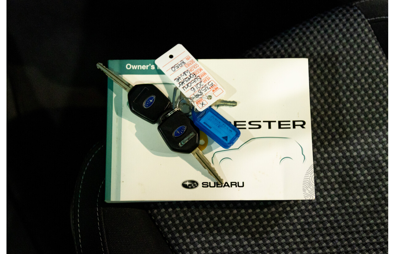 03/2016 Subaru Forester 2.0D-L (AWD) MY16 4d Wagon Crystal White Turbo Diesel 2.0L