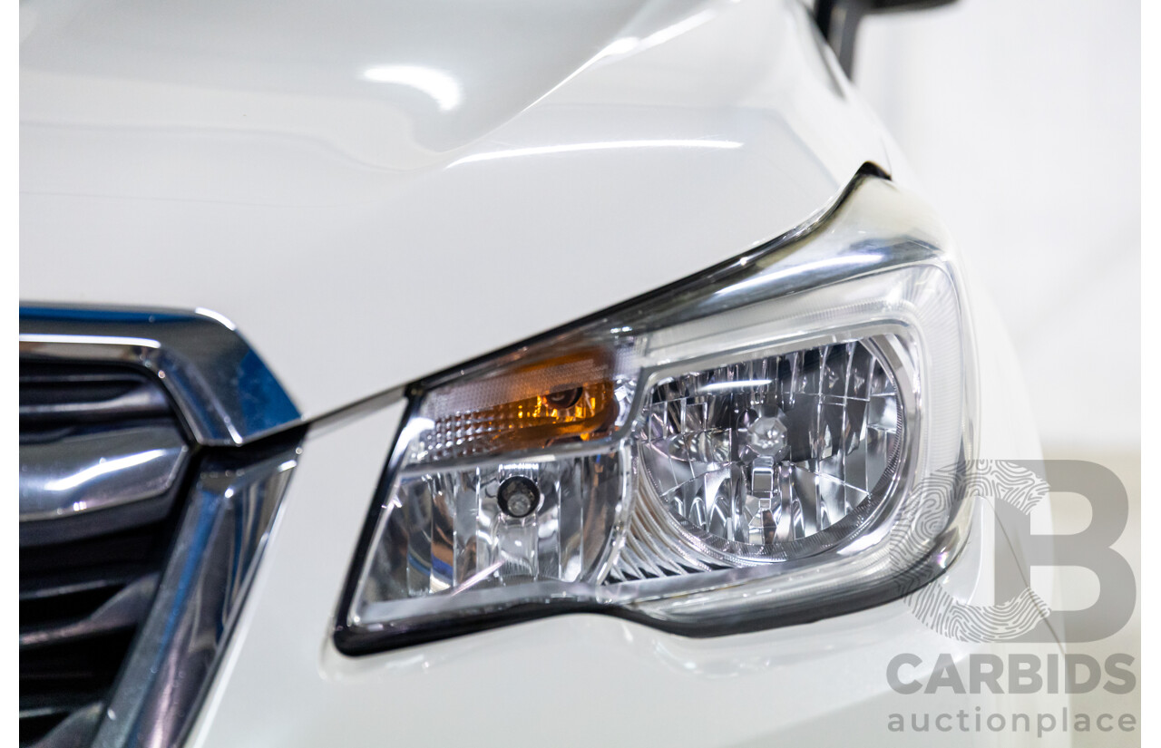 03/2016 Subaru Forester 2.0D-L (AWD) MY16 4d Wagon Crystal White Turbo Diesel 2.0L