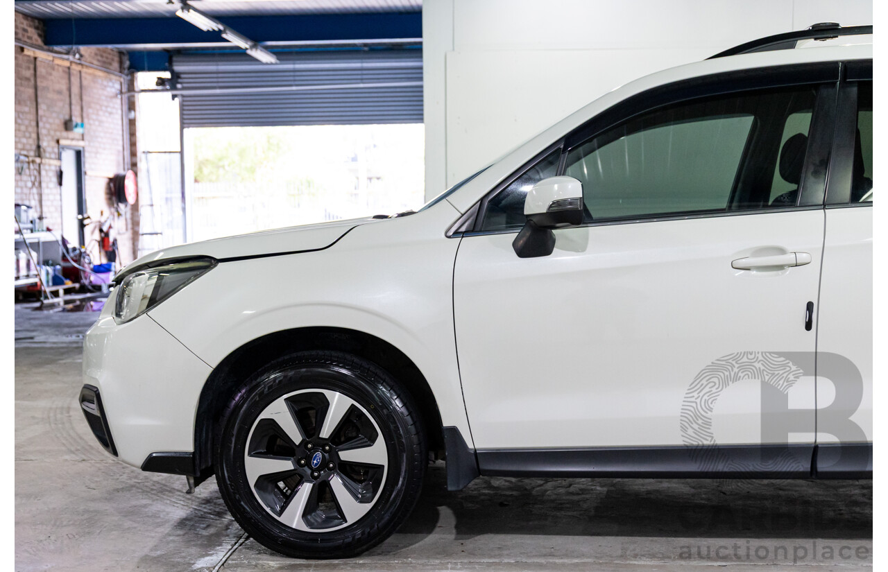 03/2016 Subaru Forester 2.0D-L (AWD) MY16 4d Wagon Crystal White Turbo Diesel 2.0L