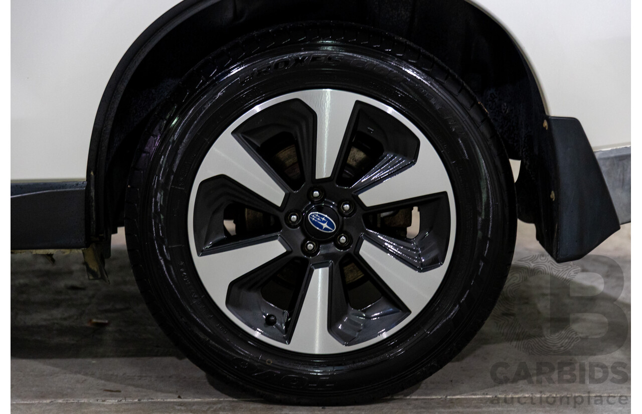 03/2016 Subaru Forester 2.0D-L (AWD) MY16 4d Wagon Crystal White Turbo Diesel 2.0L