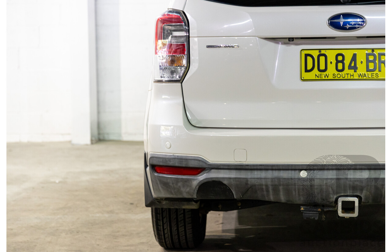 03/2016 Subaru Forester 2.0D-L (AWD) MY16 4d Wagon Crystal White Turbo Diesel 2.0L