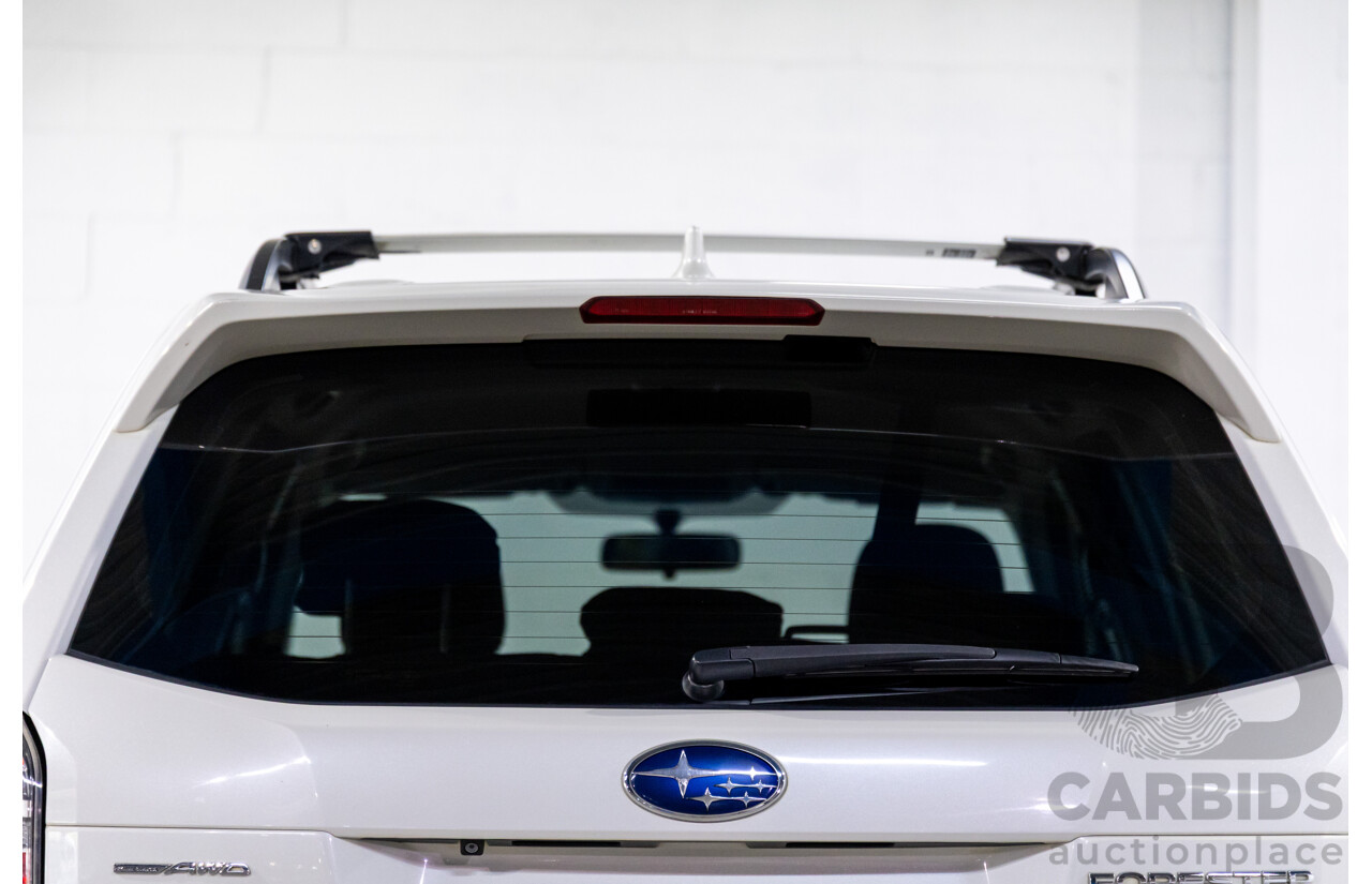03/2016 Subaru Forester 2.0D-L (AWD) MY16 4d Wagon Crystal White Turbo Diesel 2.0L