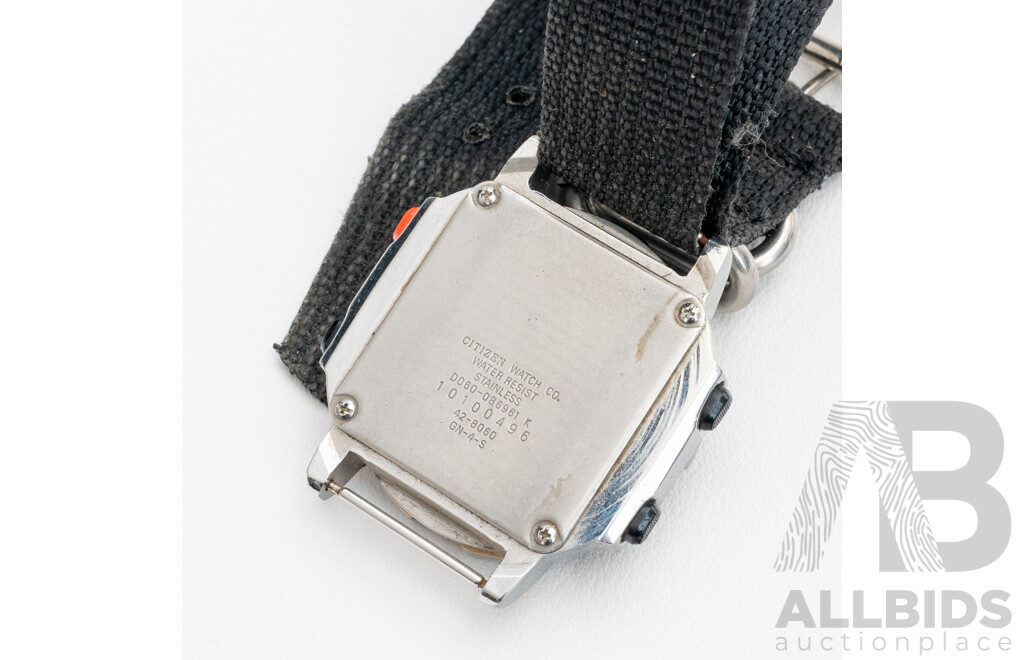 Citizen Digital Dive Watch, 0060-08696 42-8060, 100M WR, Working