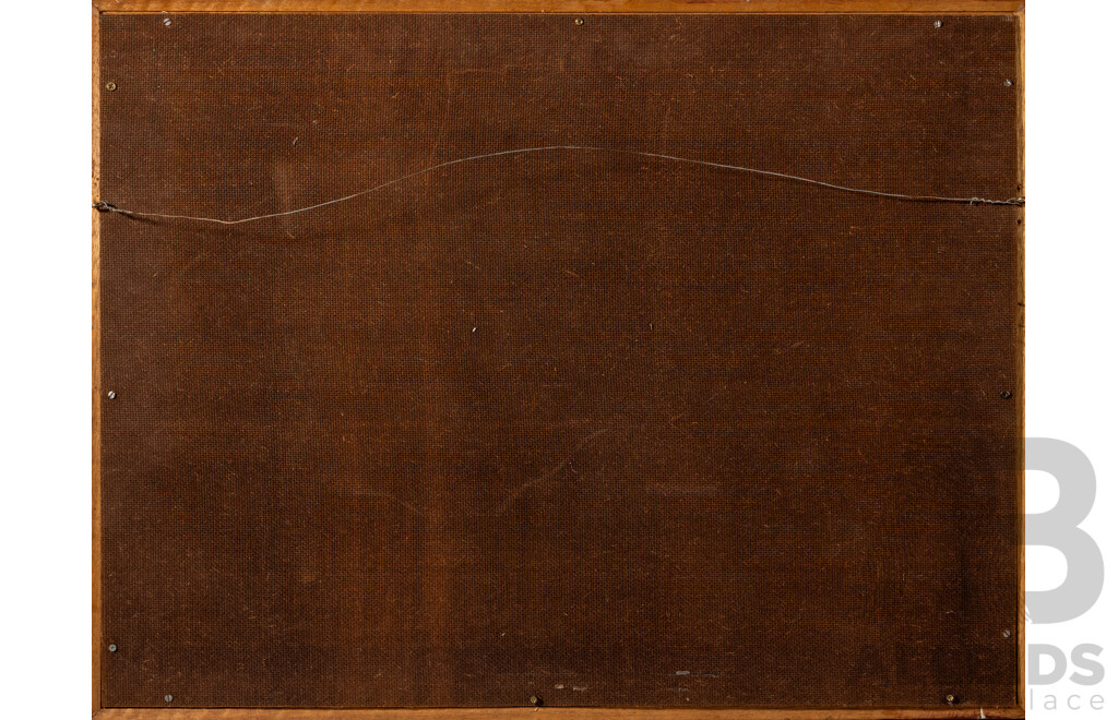 Eduard Veith, (19/20th Centuries, Czech-Born Austrian, 1858-1925), Ionian Garden, Antique Print After Original Watercolour (1904), 61 x 80 cm (frame)