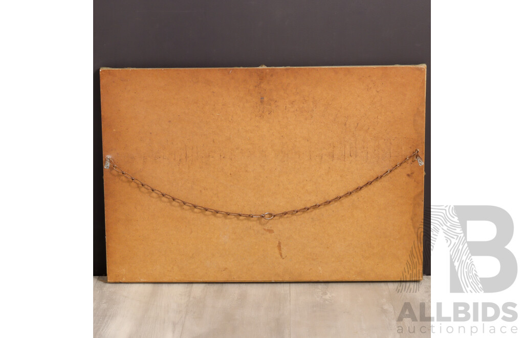 Vintage Bevelled Edge Mirror with Gilt Frame