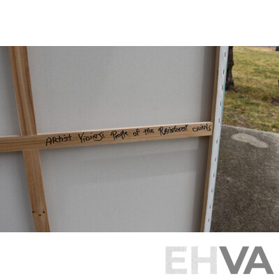 'Totem' – Original Indigenous Artwork by Yidinji, People of the Rainforest (Cairns Region)