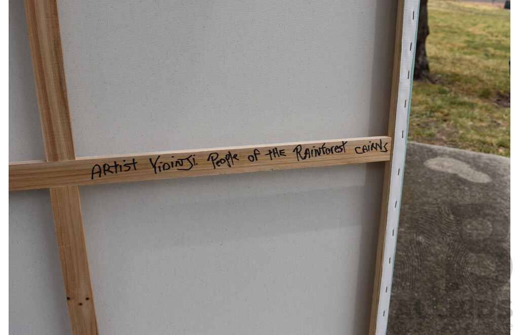 'Totem' – Original Indigenous Artwork by Yidinji, People of the Rainforest (Cairns Region)