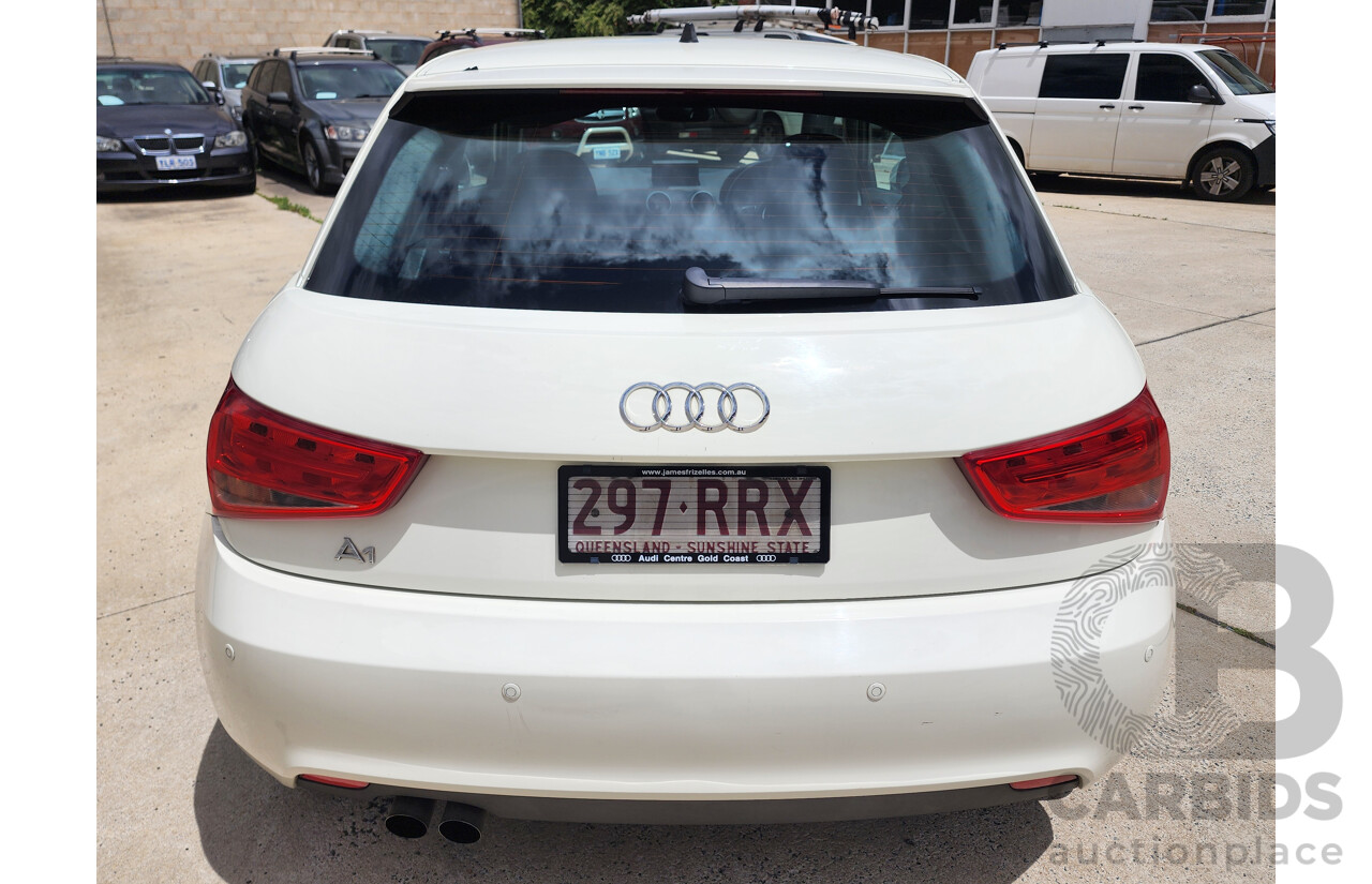 6/2011 Audi A1 1.4 TFSI Attraction 8X 3d Hatchback White 1.4L