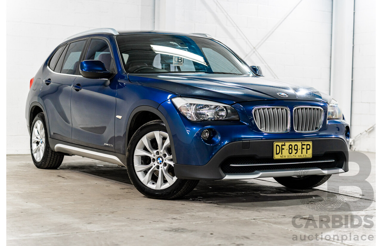 2/2011 BMW X1 xDrive23d E84 MY11 4d Wagon Deep Blue Sea Metallic Turbo Diesel 2.0L