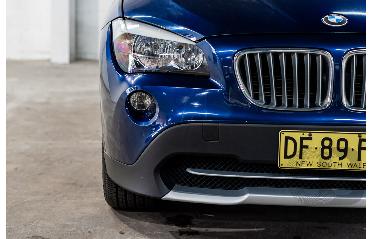 2/2011 BMW X1 xDrive23d E84 MY11 4d Wagon Deep Blue Sea Metallic Turbo Diesel 2.0L