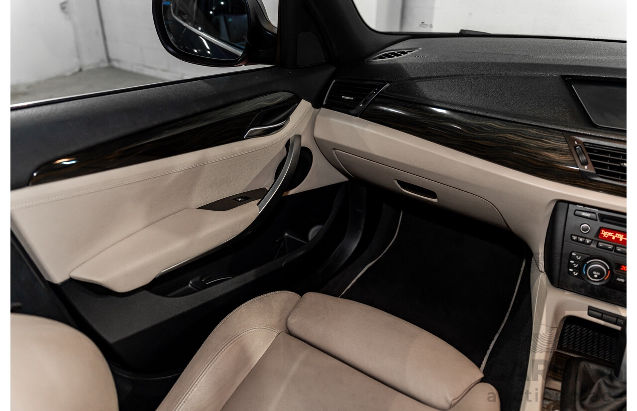 2/2011 BMW X1 xDrive23d E84 MY11 4d Wagon Deep Blue Sea Metallic Turbo Diesel 2.0L