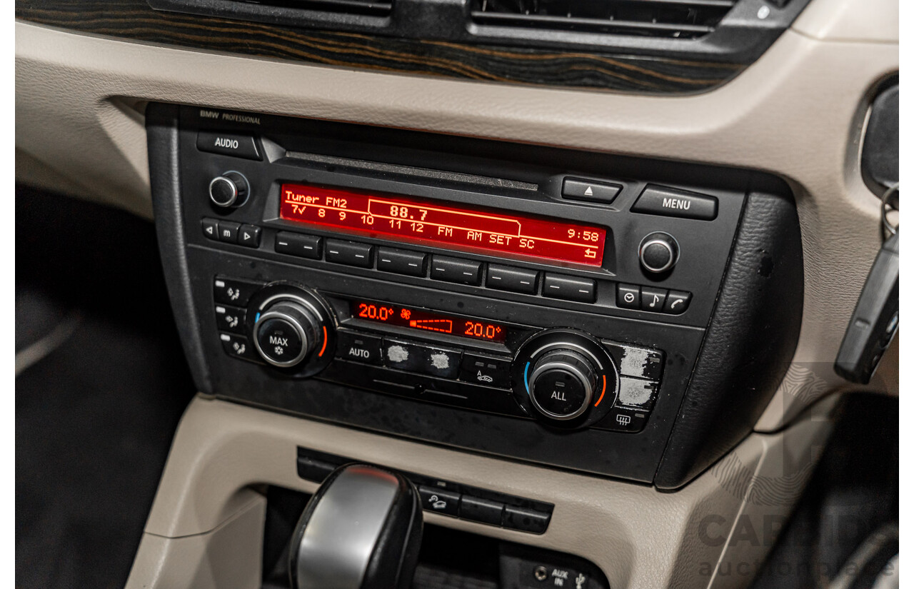 2/2011 BMW X1 xDrive23d E84 MY11 4d Wagon Deep Blue Sea Metallic Turbo Diesel 2.0L