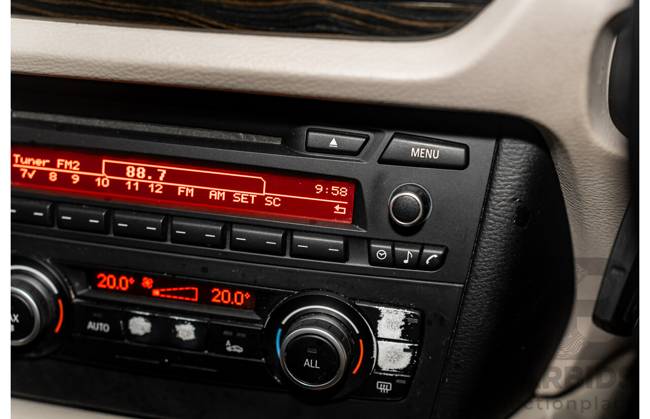 2/2011 BMW X1 xDrive23d E84 MY11 4d Wagon Deep Blue Sea Metallic Turbo Diesel 2.0L