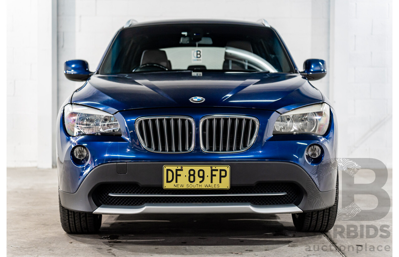 2/2011 BMW X1 xDrive23d E84 MY11 4d Wagon Deep Blue Sea Metallic Turbo Diesel 2.0L