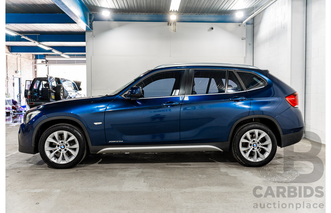 2/2011 BMW X1 xDrive23d E84 MY11 4d Wagon Deep Blue Sea Metallic Turbo Diesel 2.0L
