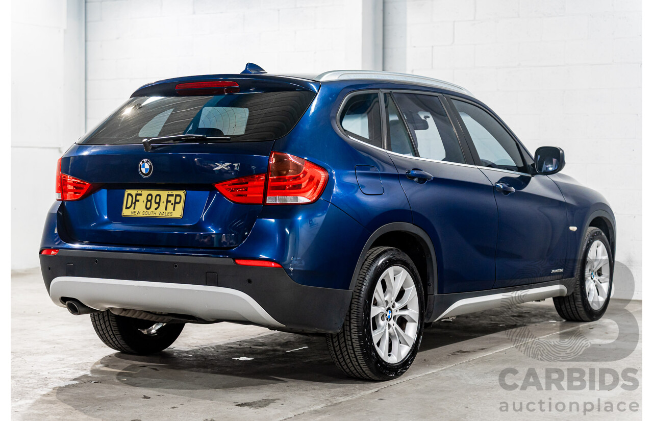 2/2011 BMW X1 xDrive23d E84 MY11 4d Wagon Deep Blue Sea Metallic Turbo Diesel 2.0L