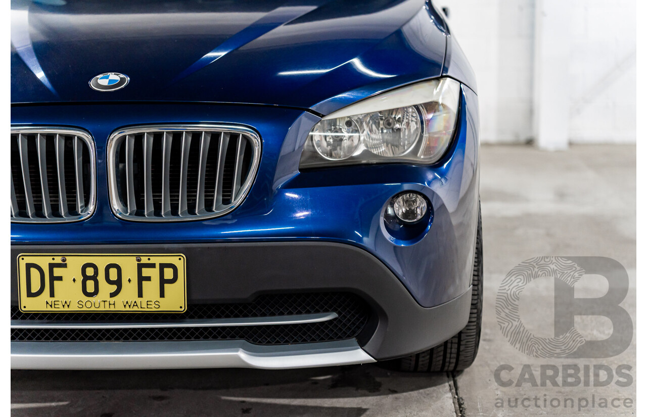2/2011 BMW X1 xDrive23d E84 MY11 4d Wagon Deep Blue Sea Metallic Turbo Diesel 2.0L