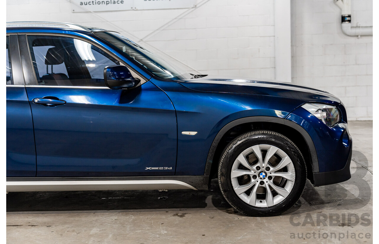2/2011 BMW X1 xDrive23d E84 MY11 4d Wagon Deep Blue Sea Metallic Turbo Diesel 2.0L