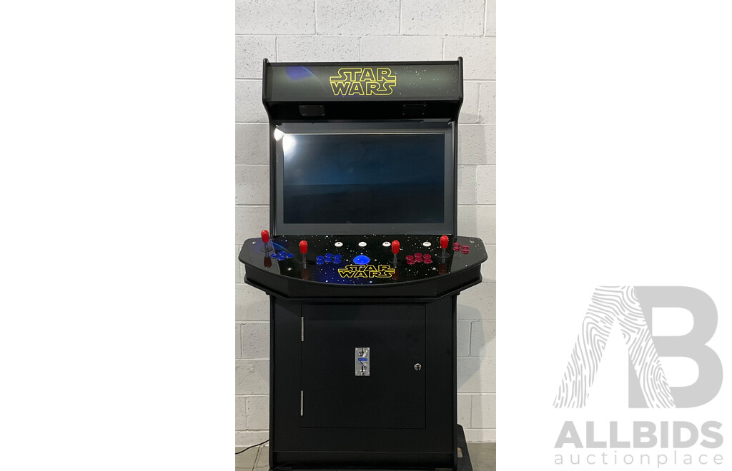 Upright Pandora Box DX Arcade Machine with Star Wars Wrap