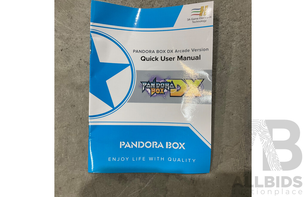 Upright Pandora Box DX Arcade Machine with Star Wars Wrap