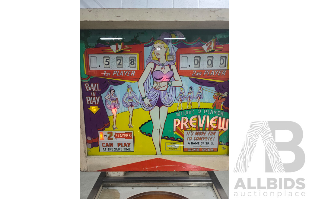 1962 Preview by Gottlieb