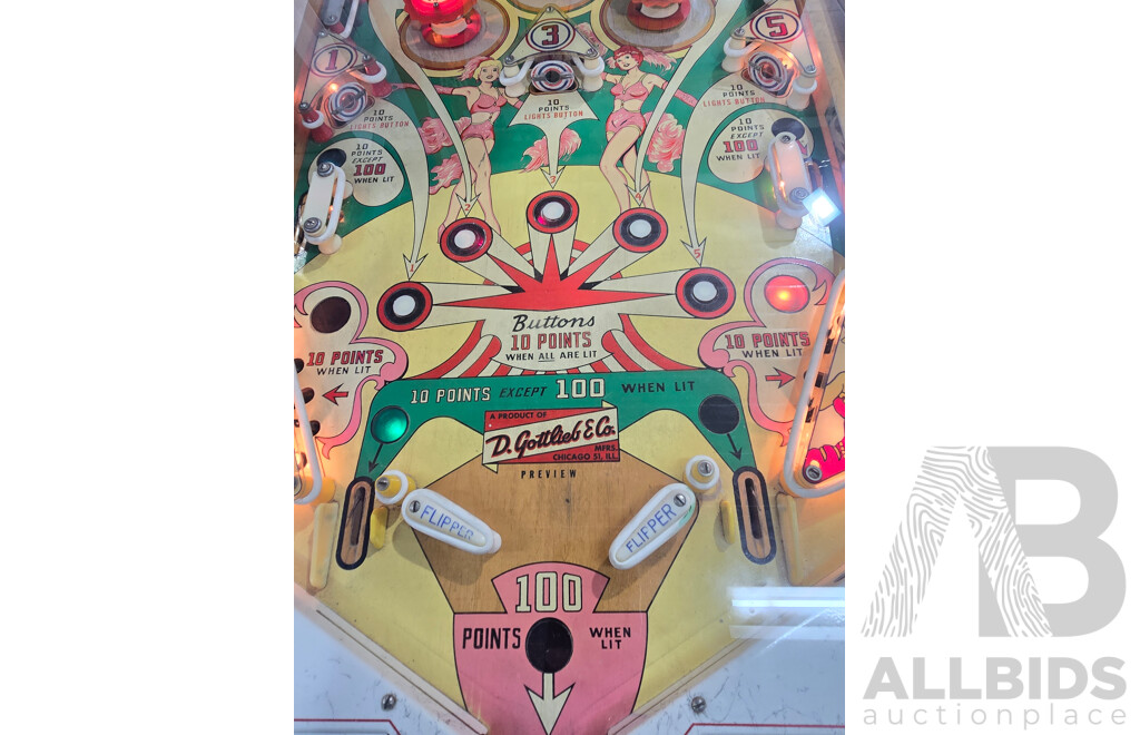 1962 Preview by Gottlieb